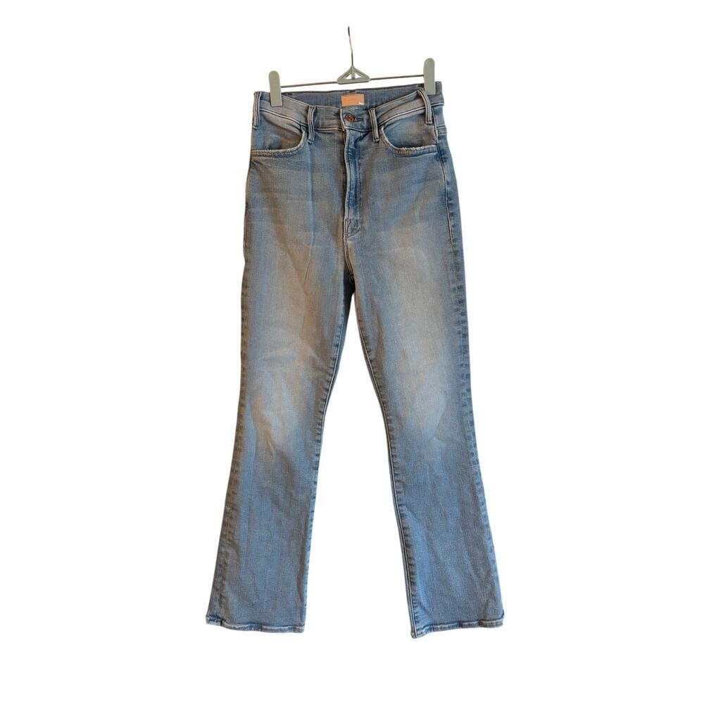 Mother Women’s The Hustler Ankle High Rise Jeans California Cruiser Blue Size 26